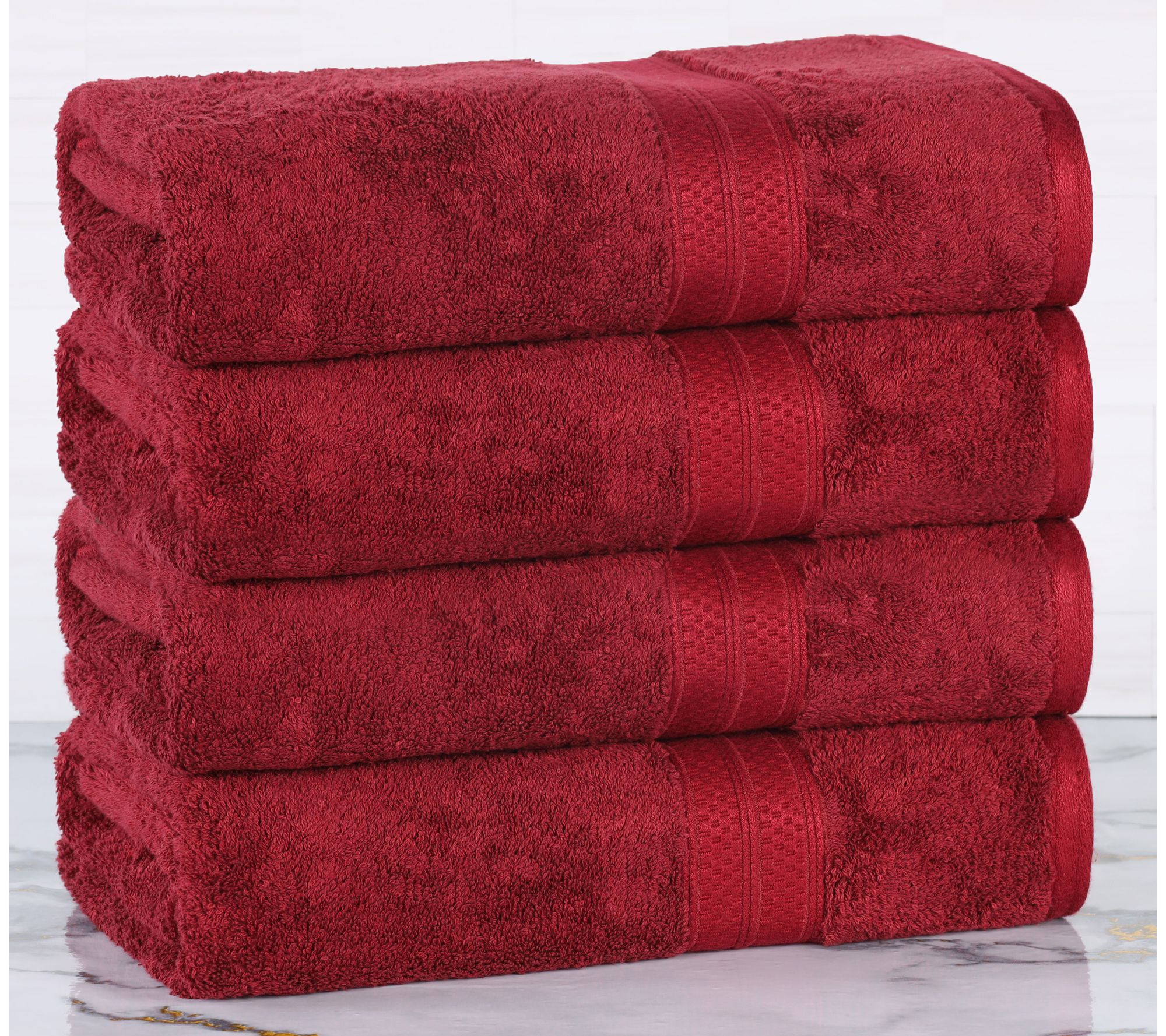 Superior 2 Piece Absorbent Rayon from Bamboo Bth Towel Set