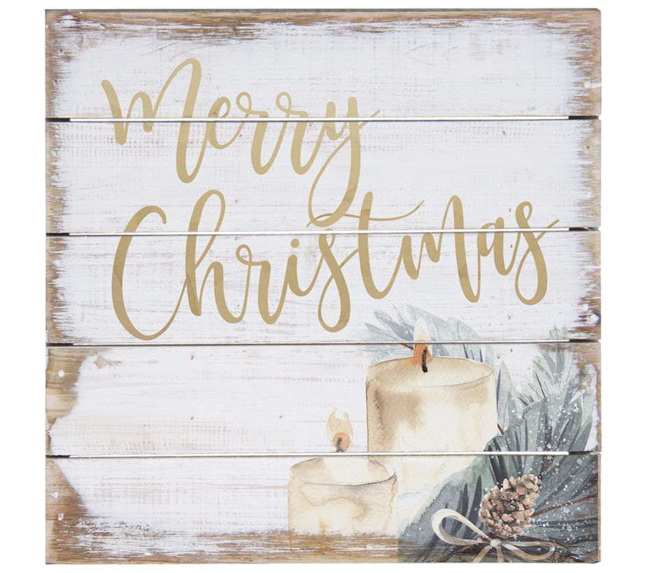Merry Christmas Pallet Petite By Sincere Surroundings