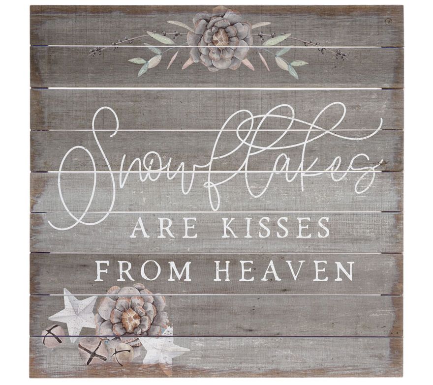 Snowflakes Falling Perfect Pallet By Sincere Surroundings