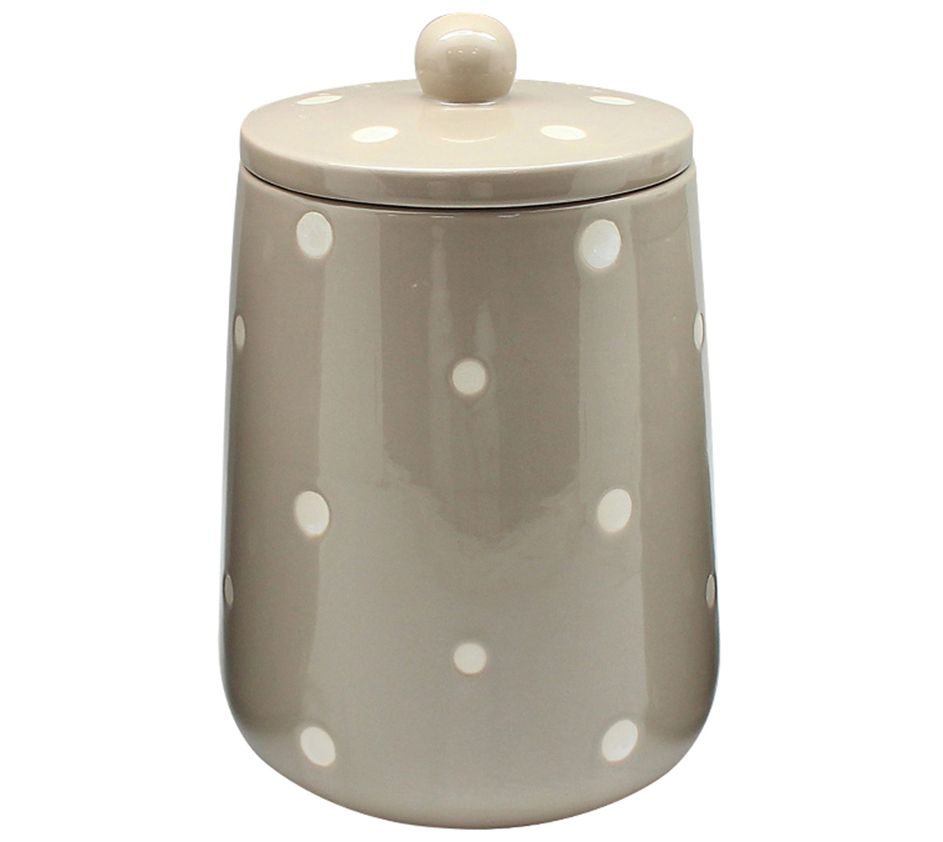 Temp-tations Polka Dot 5qt Canister