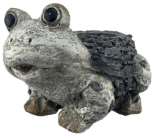 RCS Planter Frog Stone Small