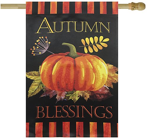 Northlight Autumn Blessings Harvest House Flag