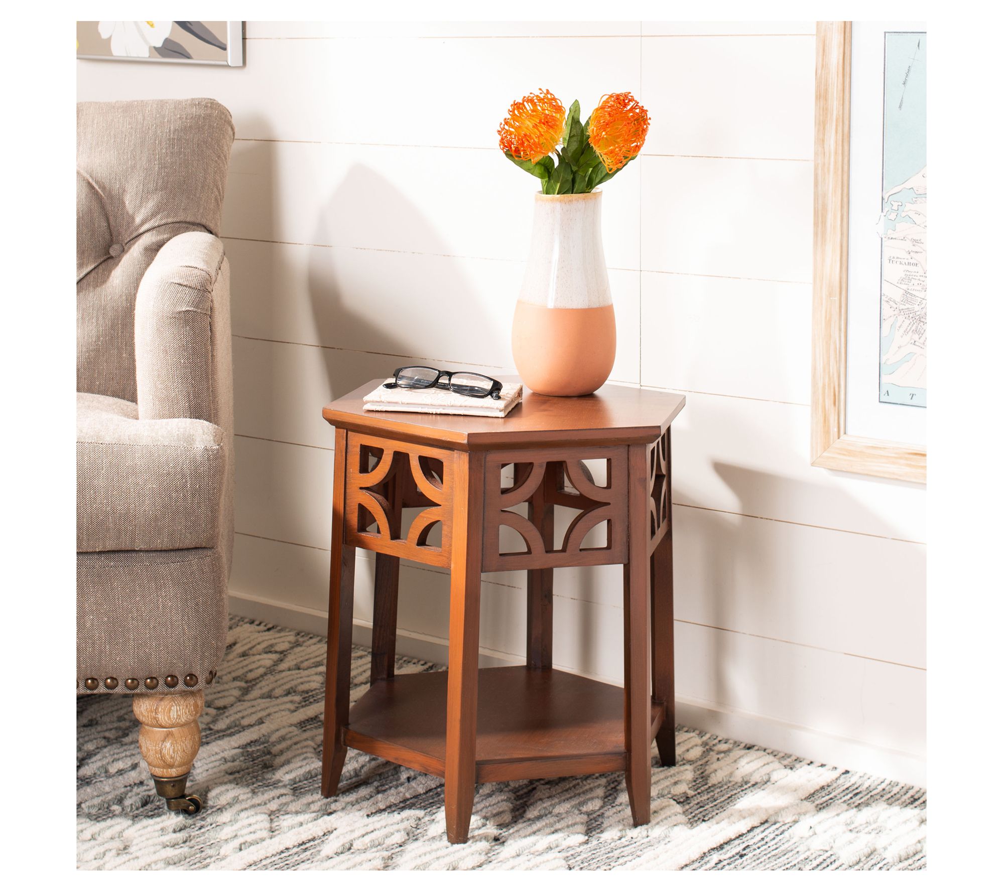 Safavieh Connor Hexagon End Table