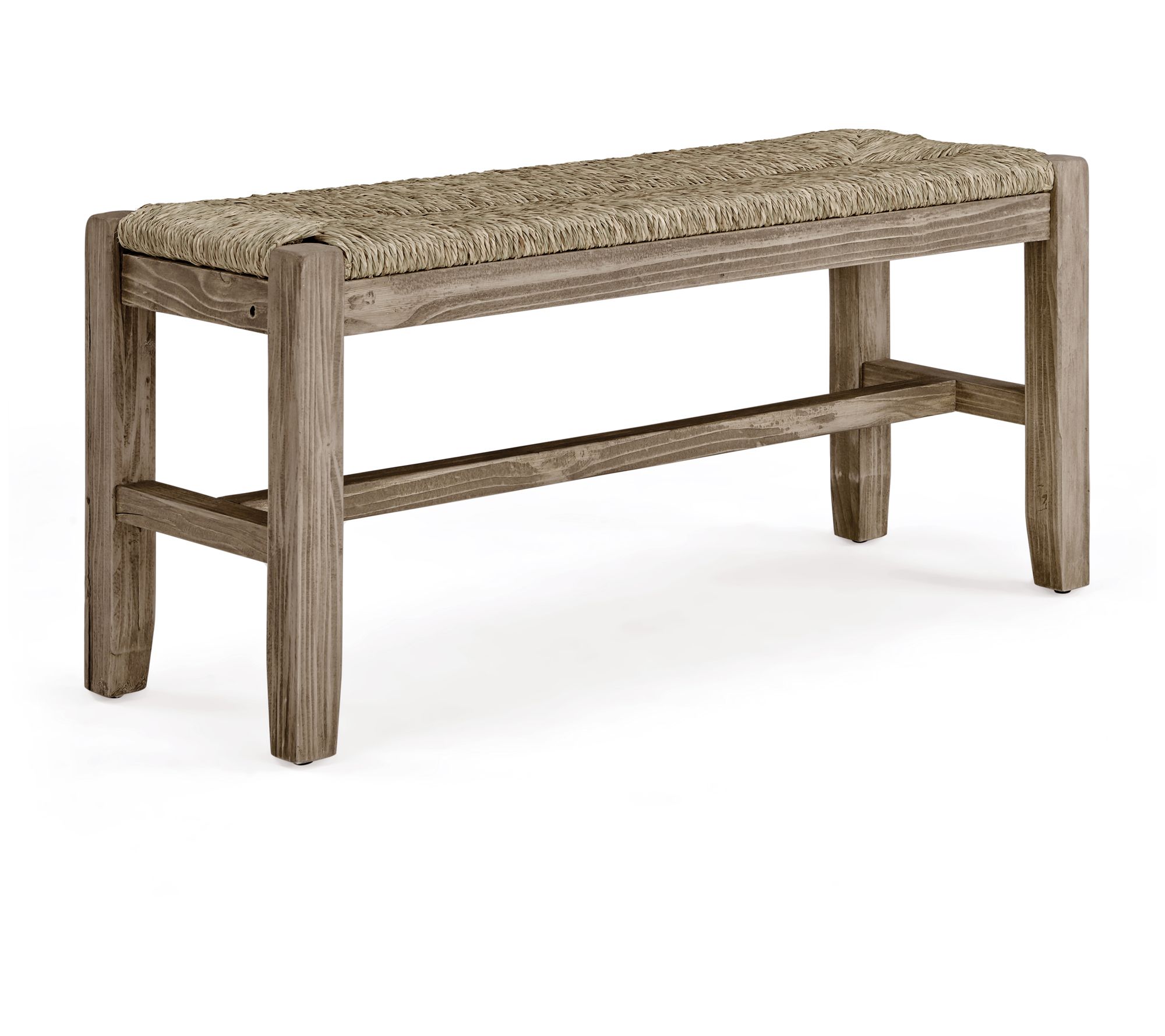 Alaterre Furniture Newport 40" Wood Bench withh Seat