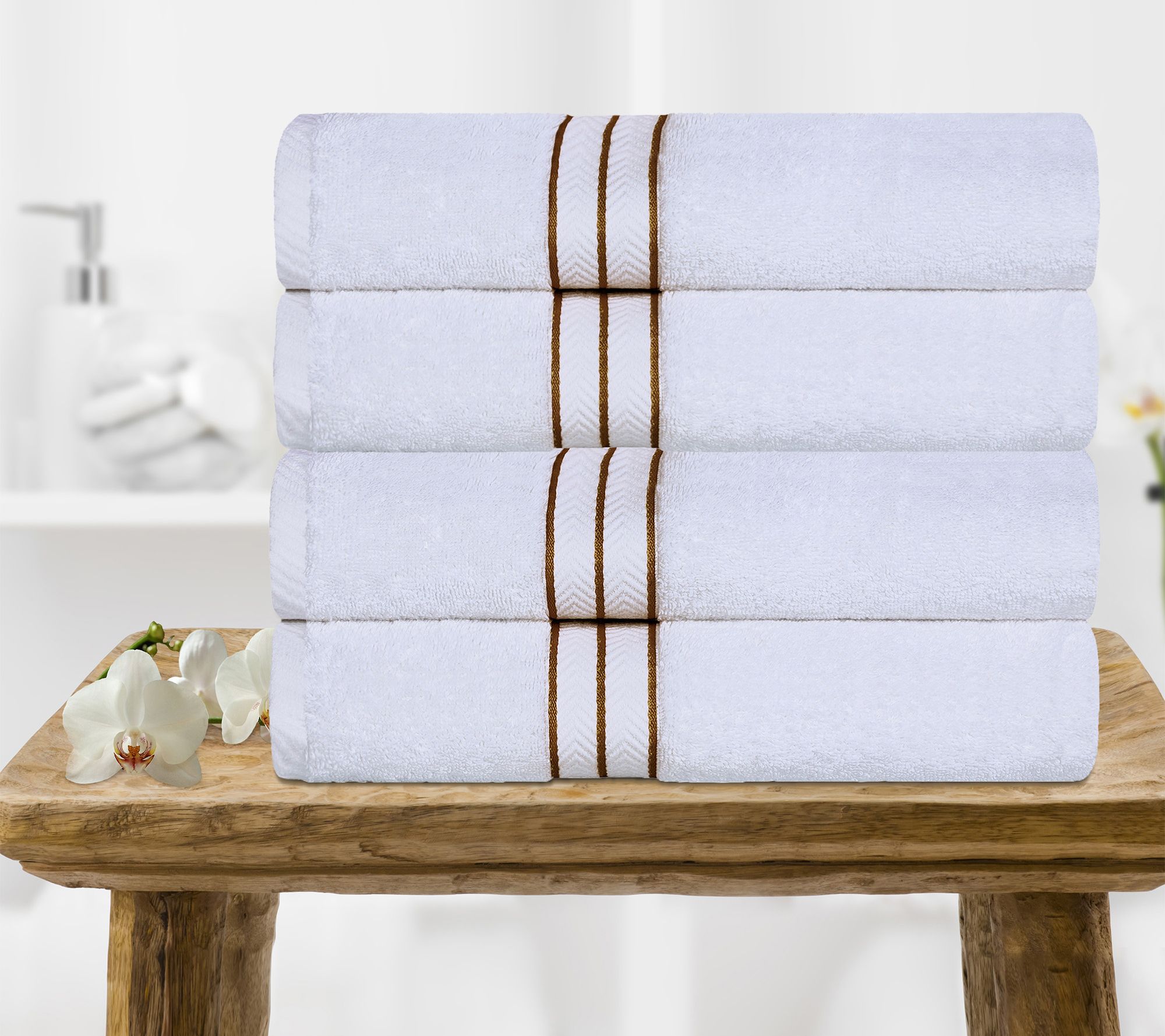 Superior Turkish Cotton Bath Towel Set