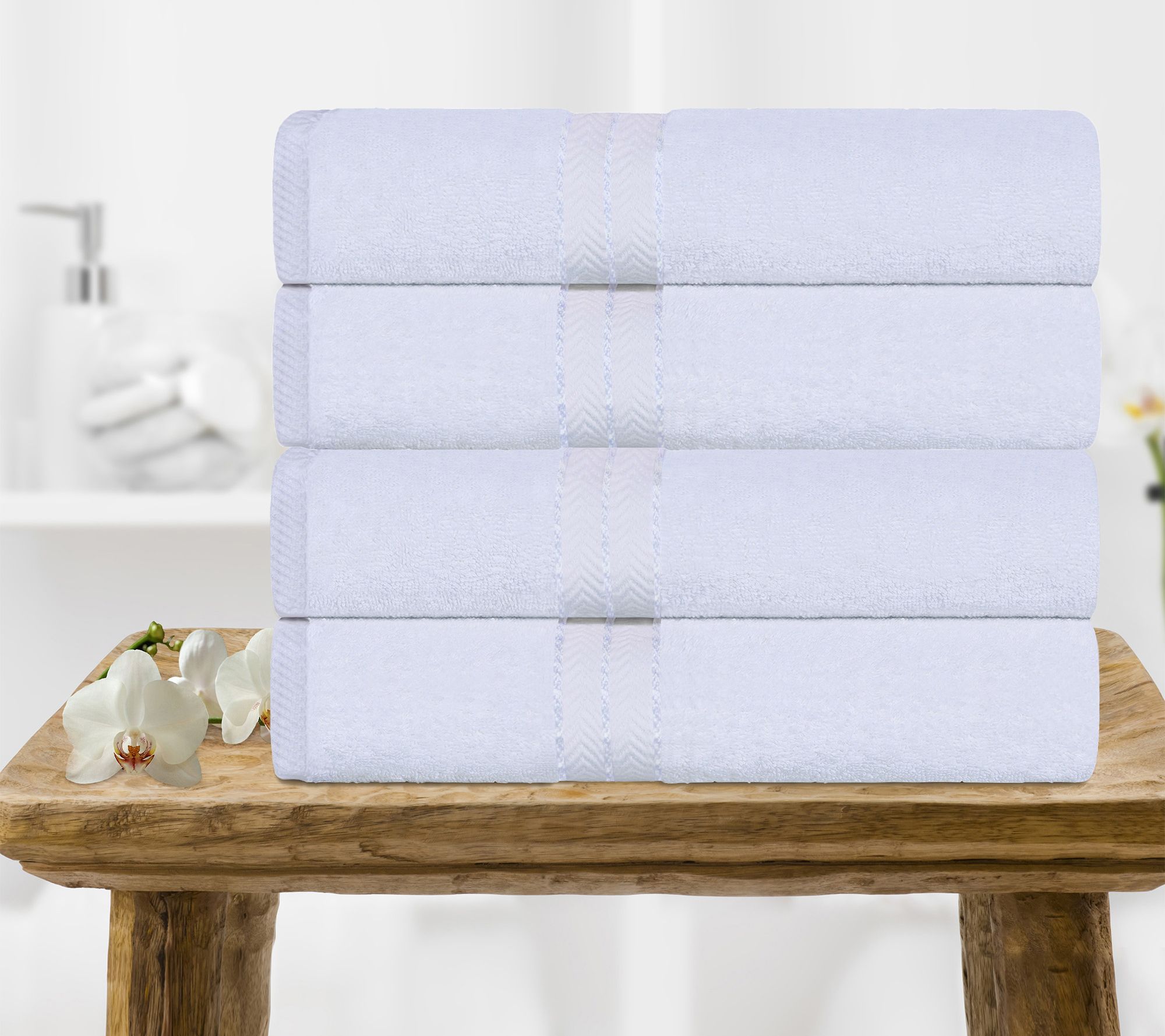 Superior Turkish Cotton Bath Towel Set
