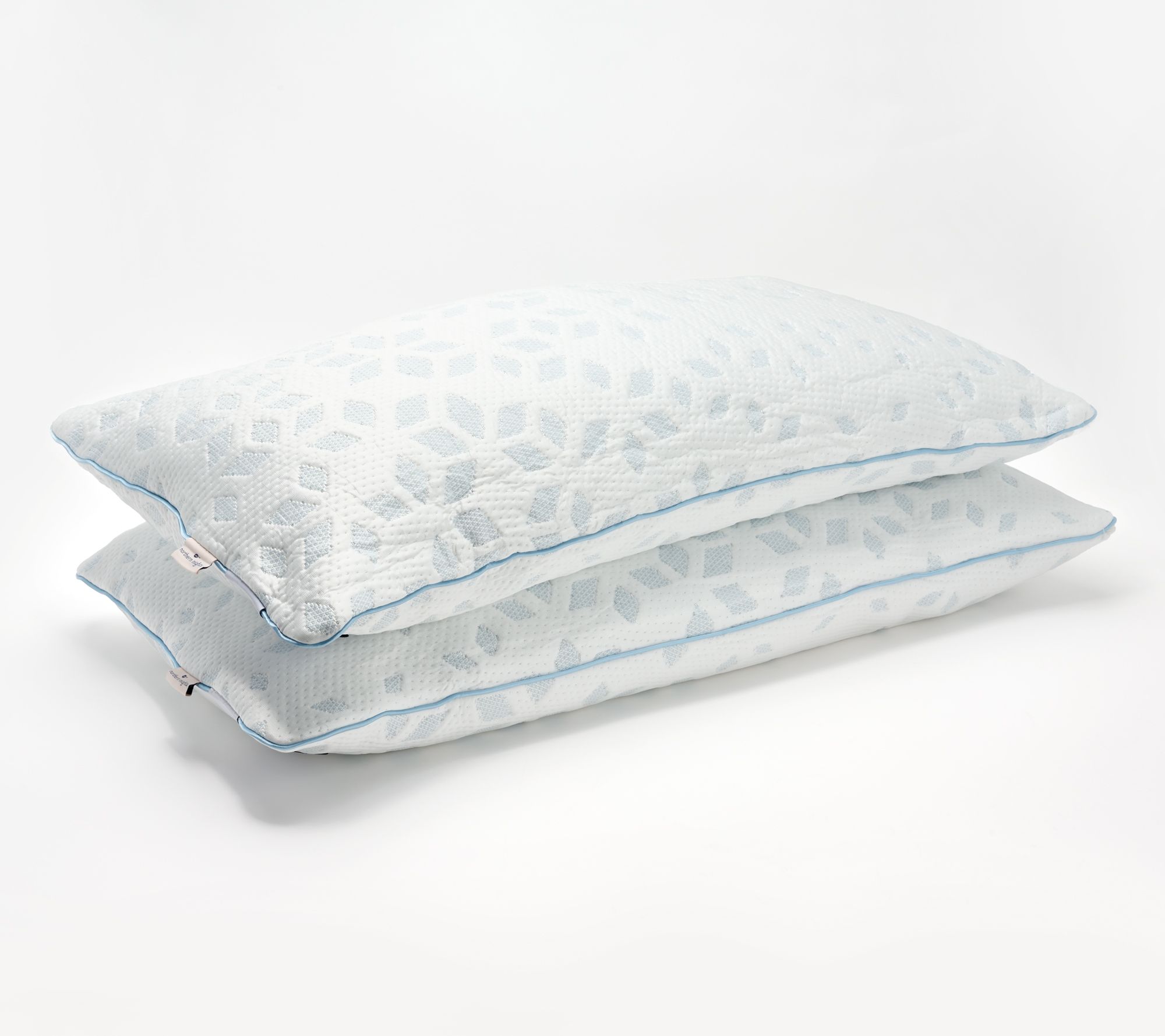 Northern Nights Set of 2 Beautifully Cool Pillows - King - QVC.com