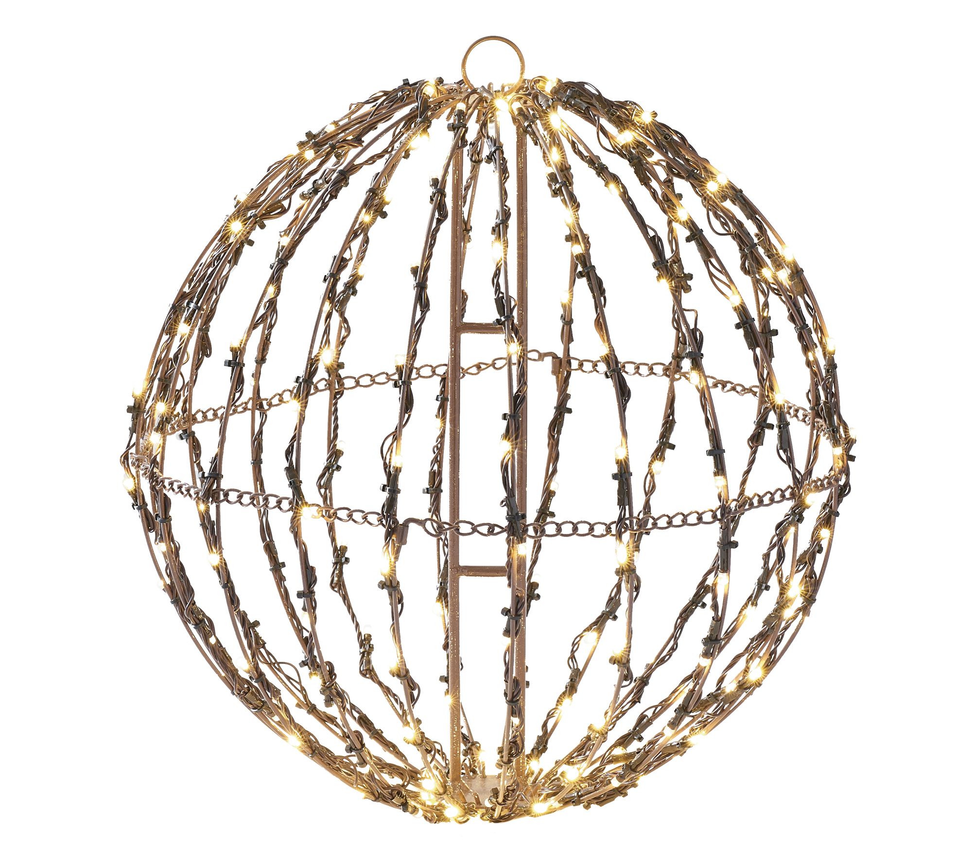 Grandin Road 20" Indoor/Outdoor 3D Illuminated Foldable Sphere