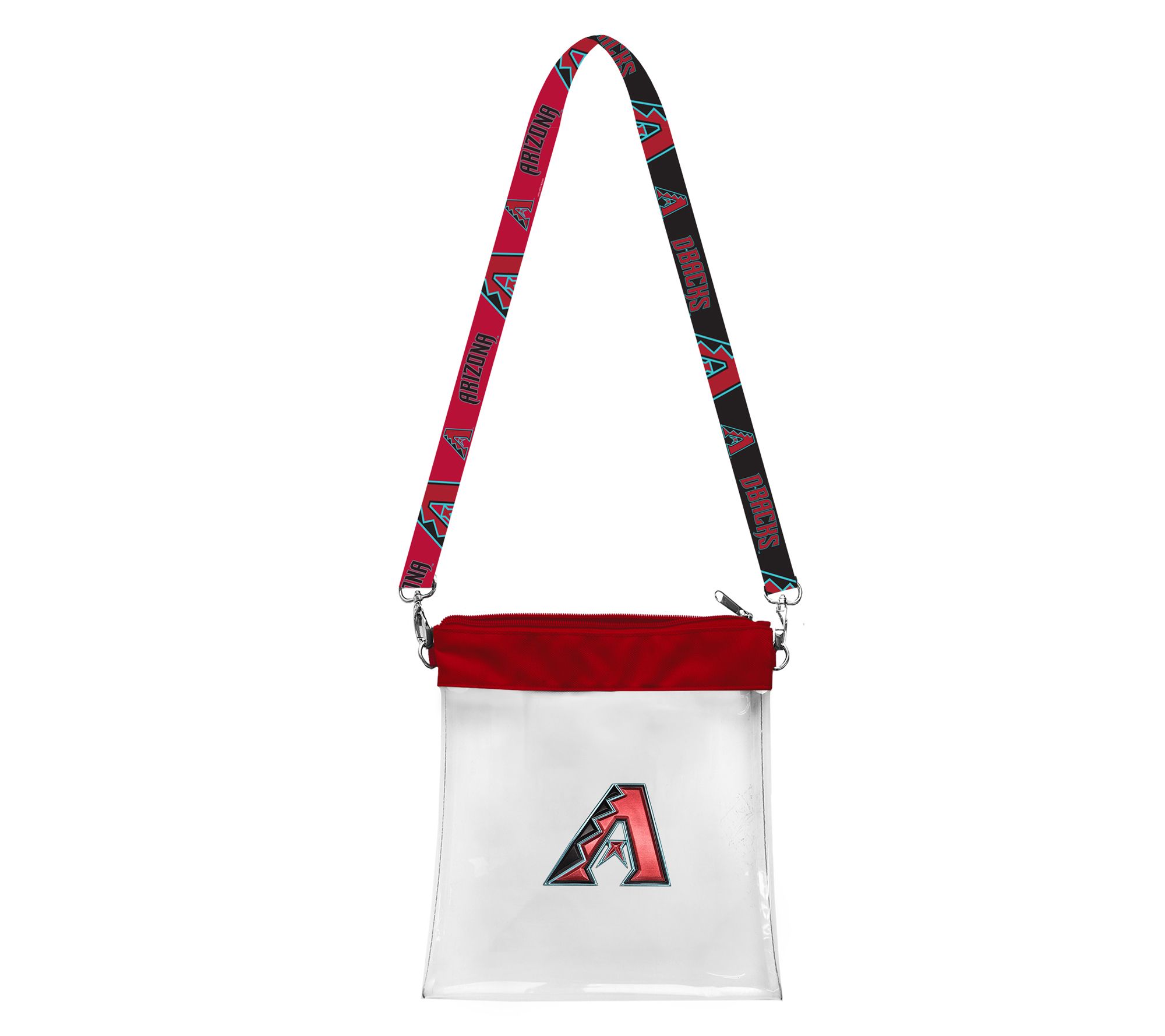 Littlearth MLB 3D Logo Clear Satchelette