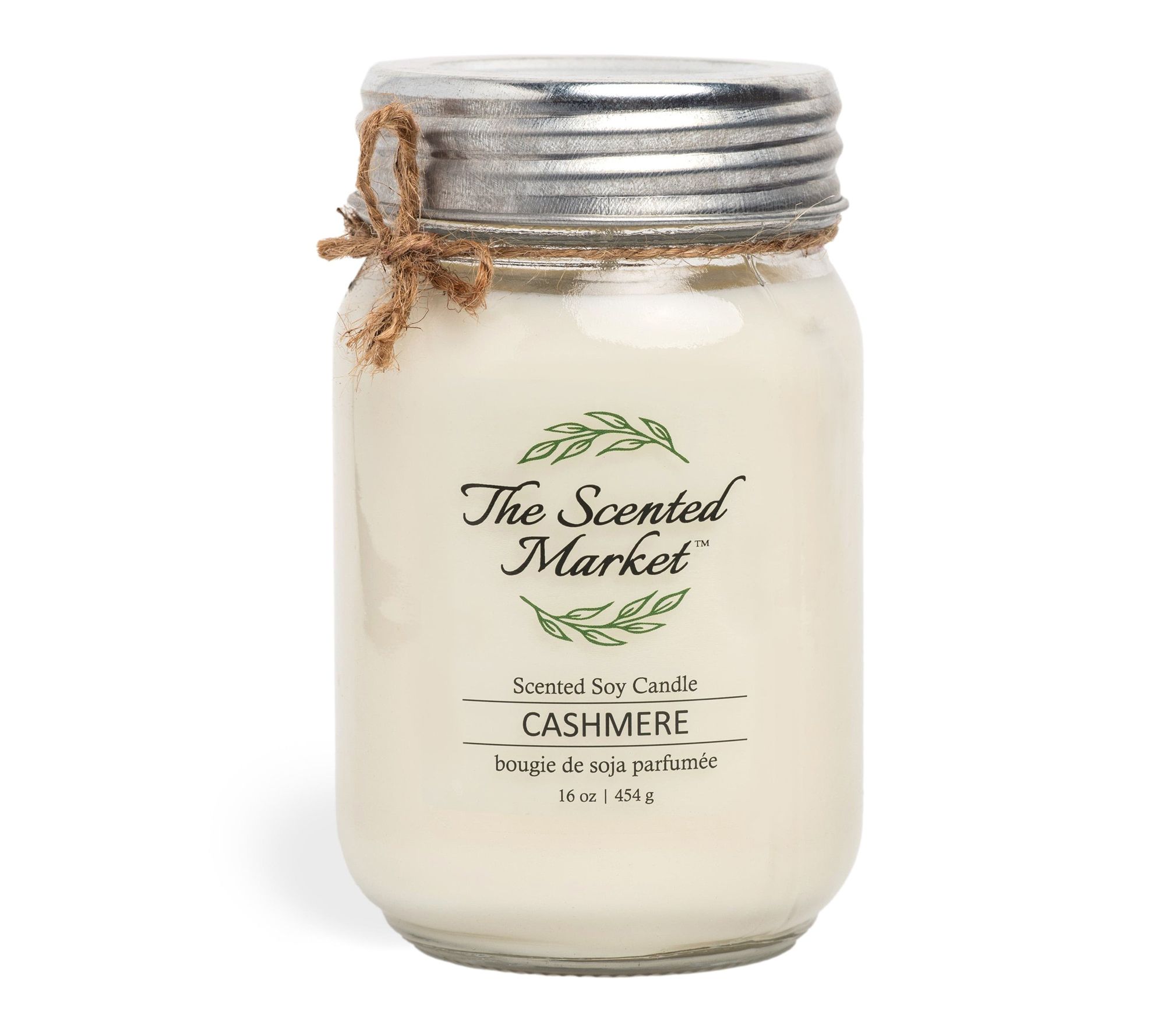 The Scented Market 16 oz Scented Soy Candle - Burns 100 Hrs