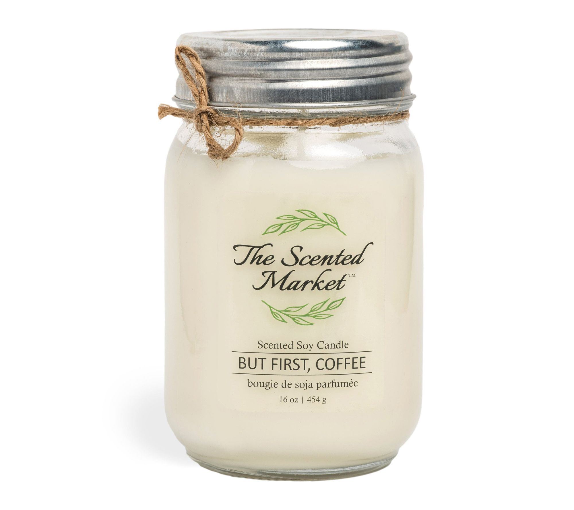 The Scented Market 16 oz Scented Soy Candle - Burns 100 Hrs