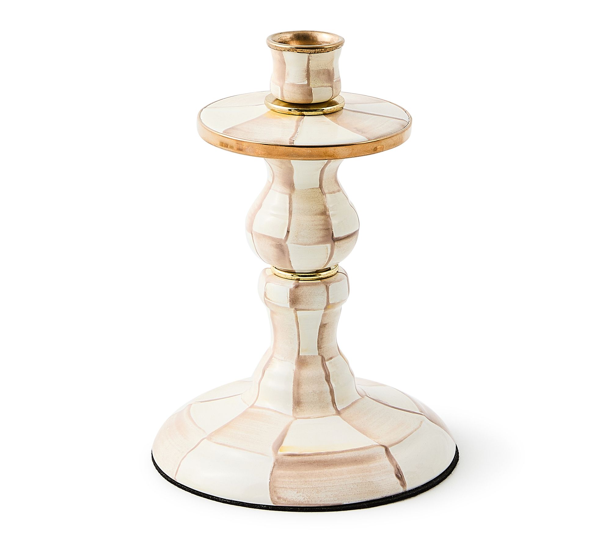 MacKenzie-Childs Check Small Candlestick