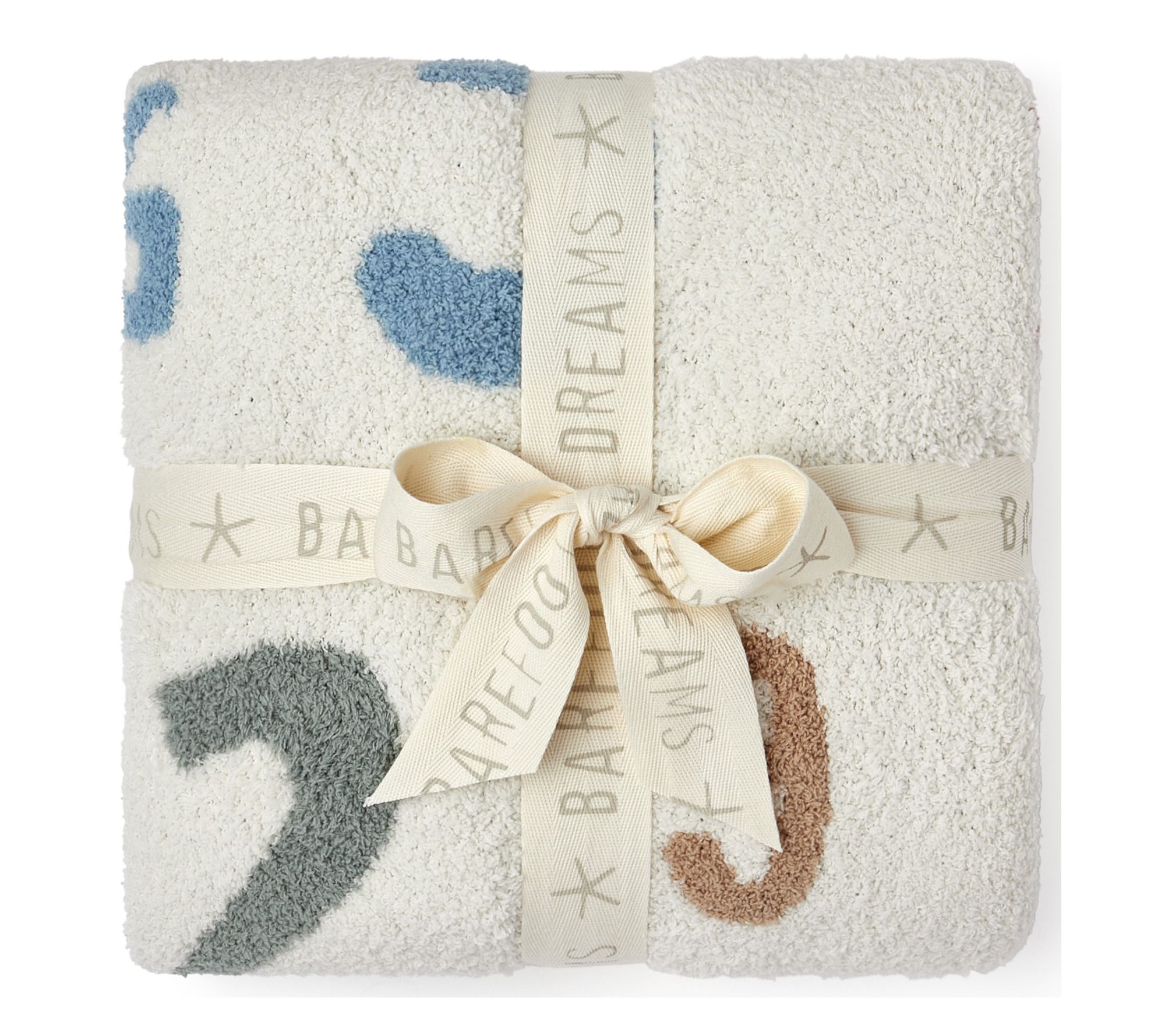 Barefoot Dreams CozyChic Number Stroller Blanket