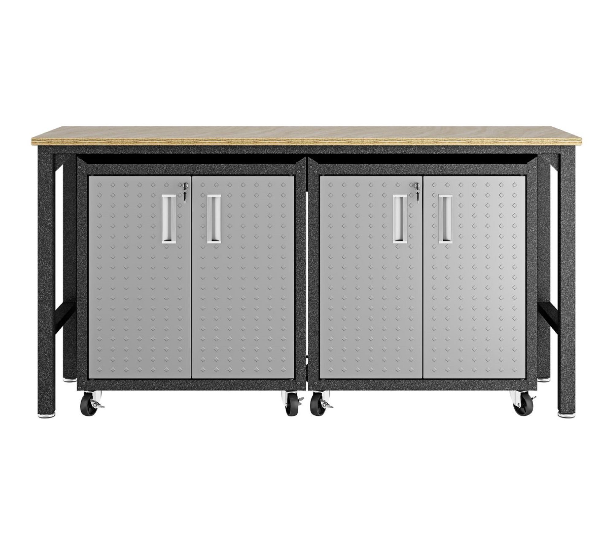 Manhattan Comfort Fortress 3-Piece Garage Set 1.0
