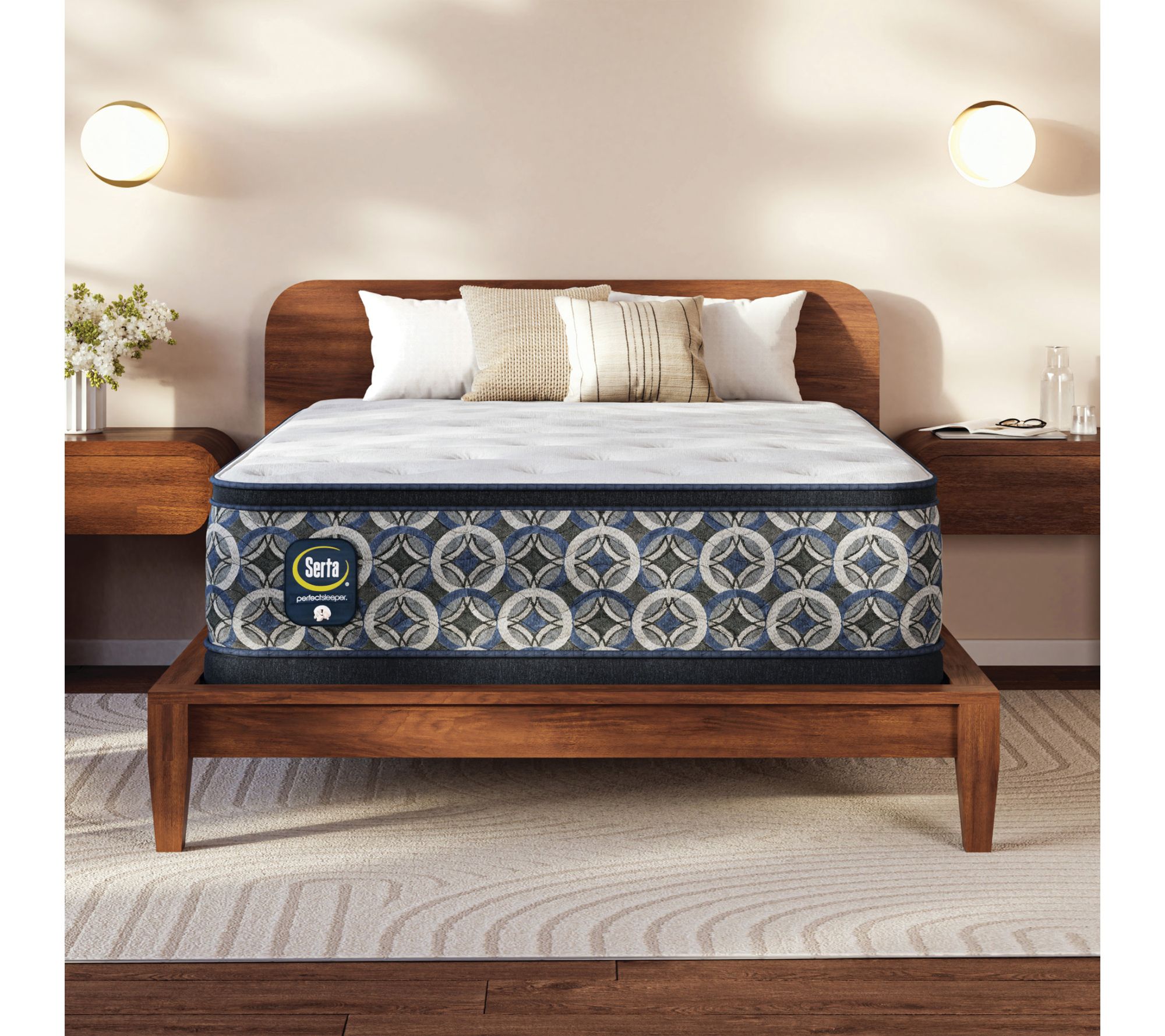 Serta Perfect Sleeper Cascade Canyon Plush Pillow Top Queen