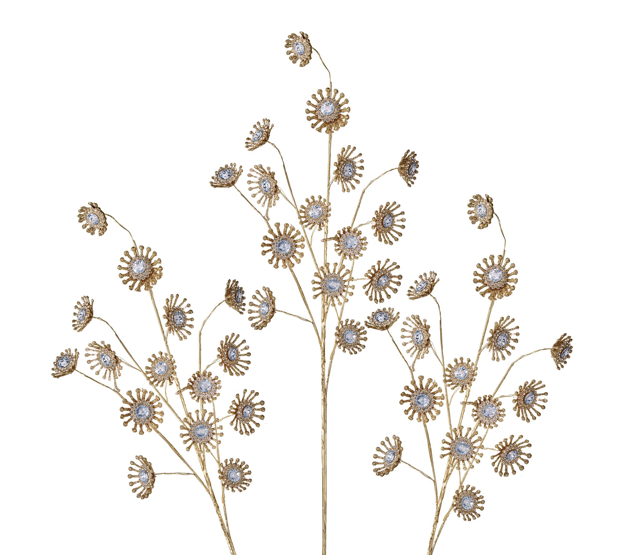 31" Jewel Medaillion Spray Set of 3 by Valerie