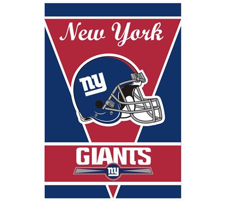 Fremont Die New York Giants 28x40 Satin Polyester Wall Banner