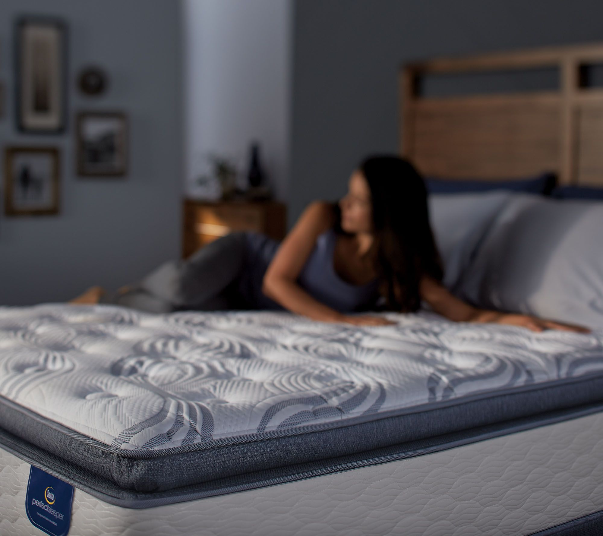 Serta perfect sleeper queen bravada pillowtop mattress on sale set