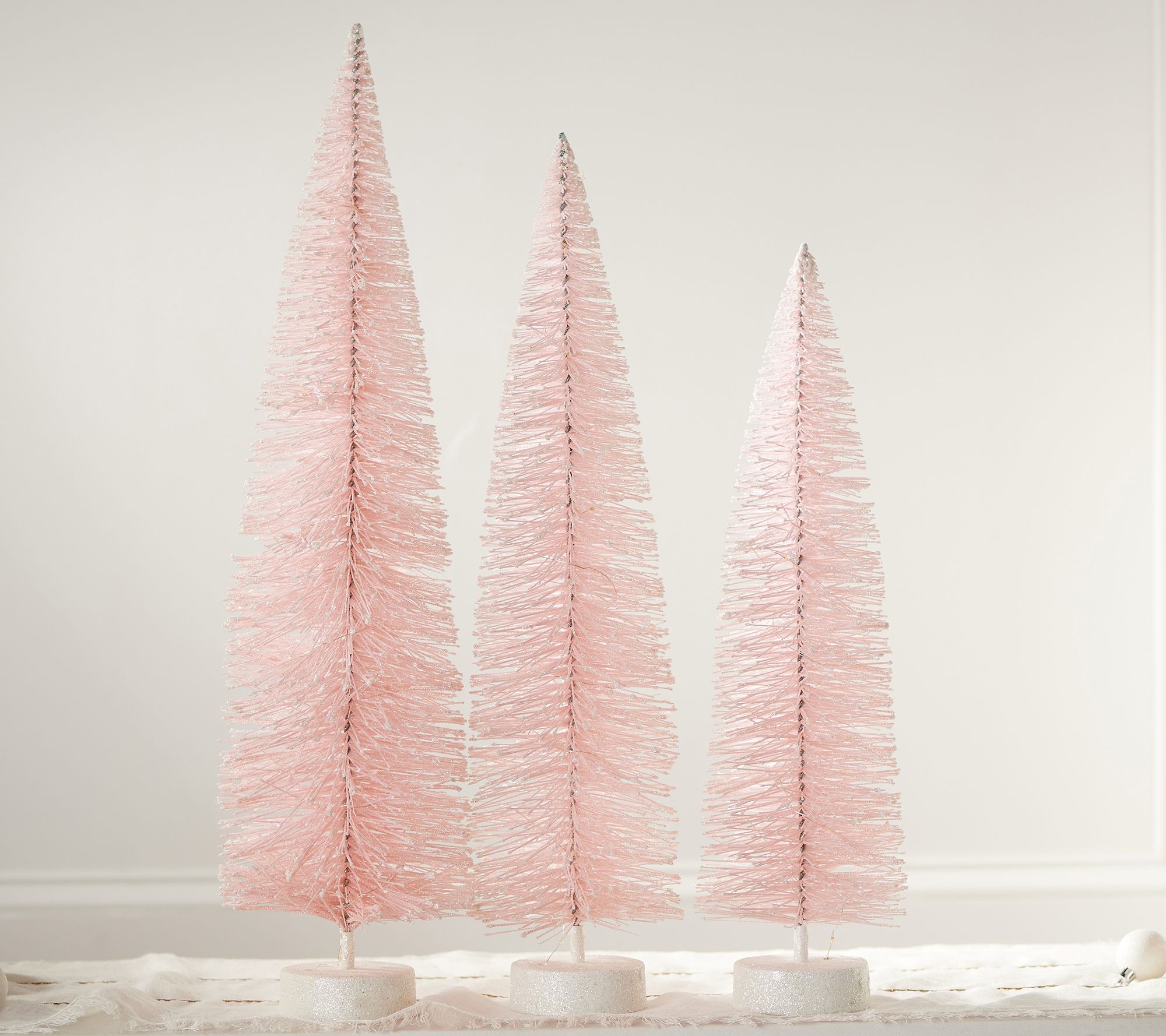 Set of 3 Graduated Bottlebrush Trees by Valerie H212535 