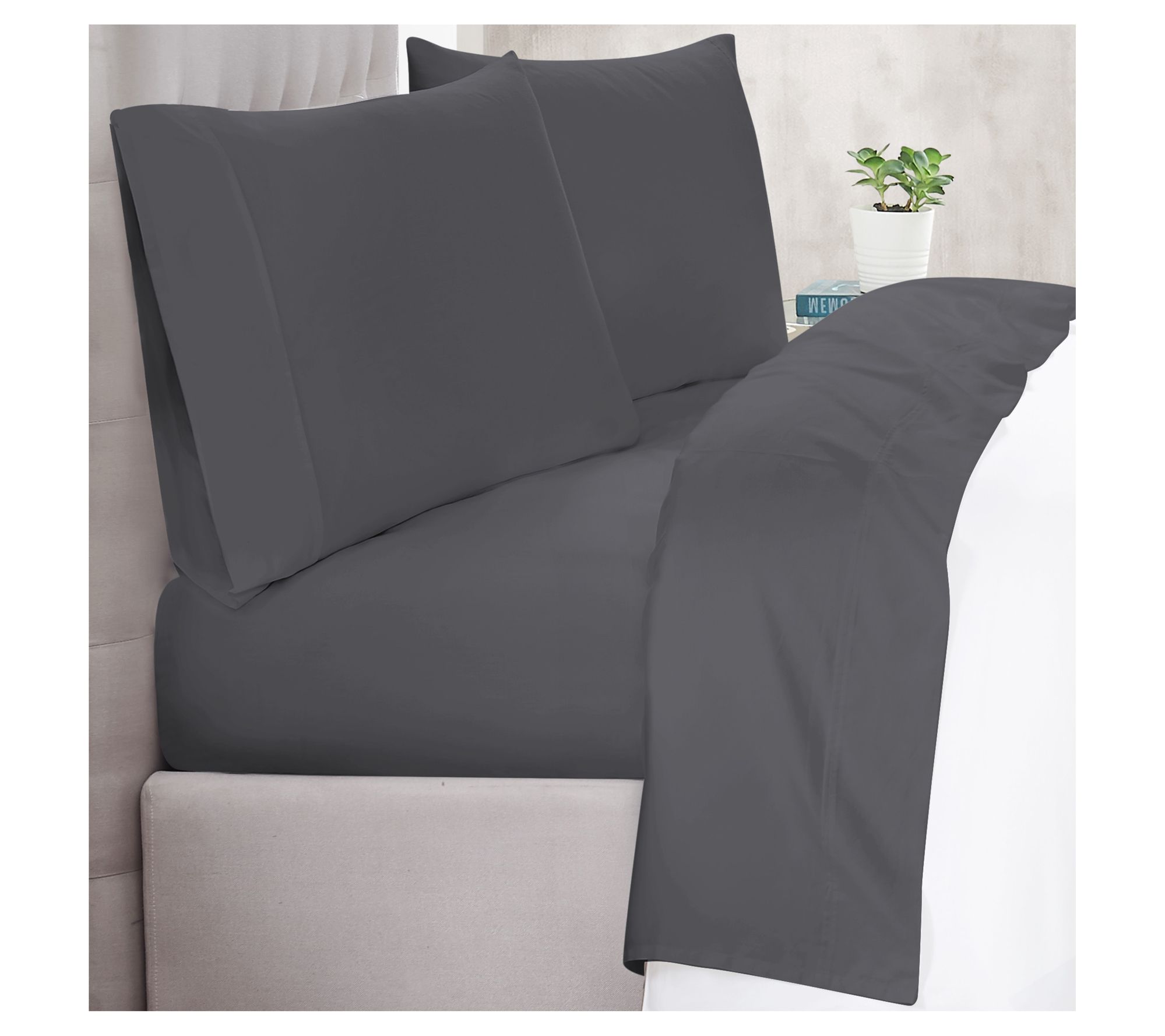 Christian Siriano NY 300TC Cotton Sateen King P illowcase Pair