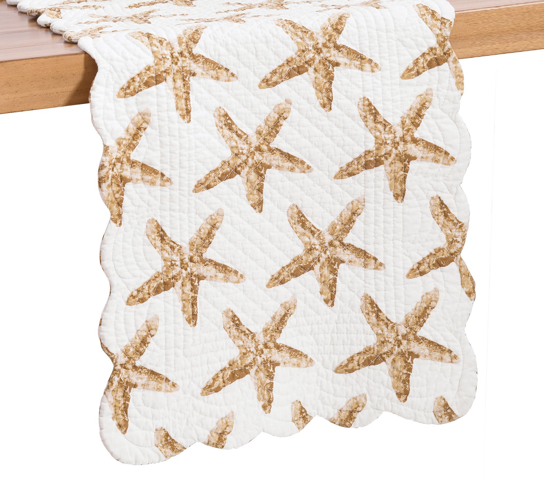 14" x 51" Sandbridge Stars Table Runner by Valerie