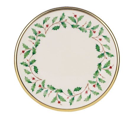 Lenox Holiday Butter Plate - QVC.com