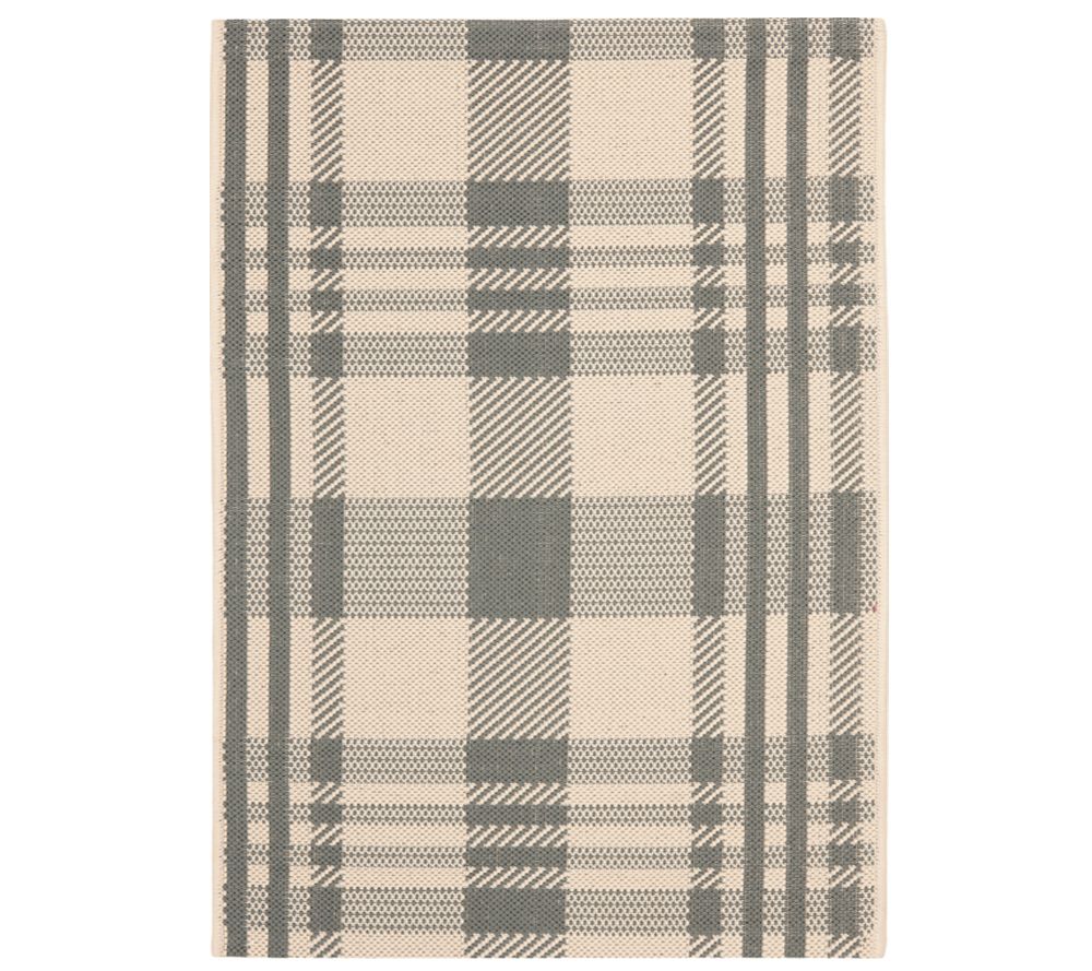 Safavieh 8' x 11' Plaid Indoor/Outdoor Rug