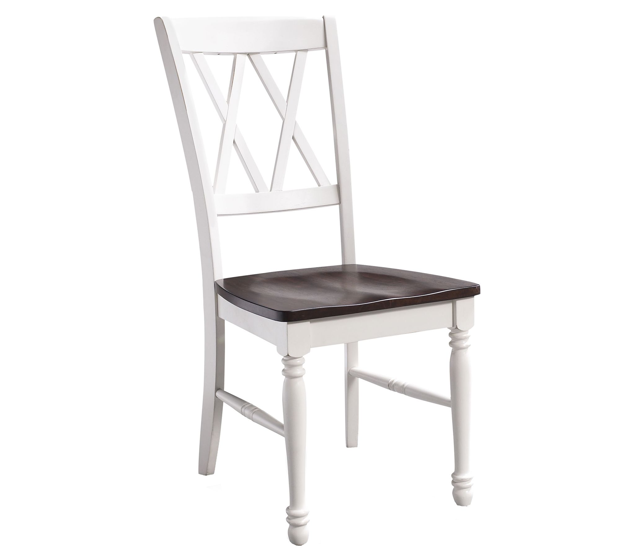 Crosley Shelby Set of 2 White Dining Chairs