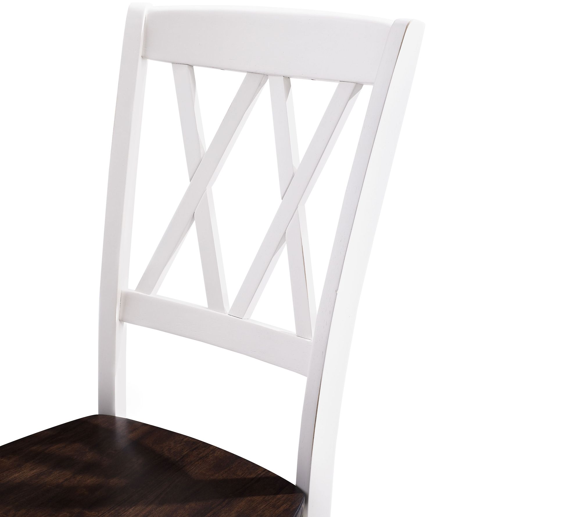 Crosley Shelby Set of 2 White Dining Chairs