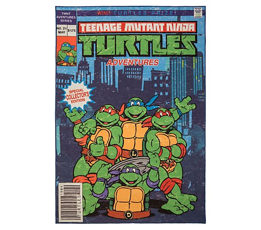 TMNT Cover 4'6" x 6'6" Area Rug