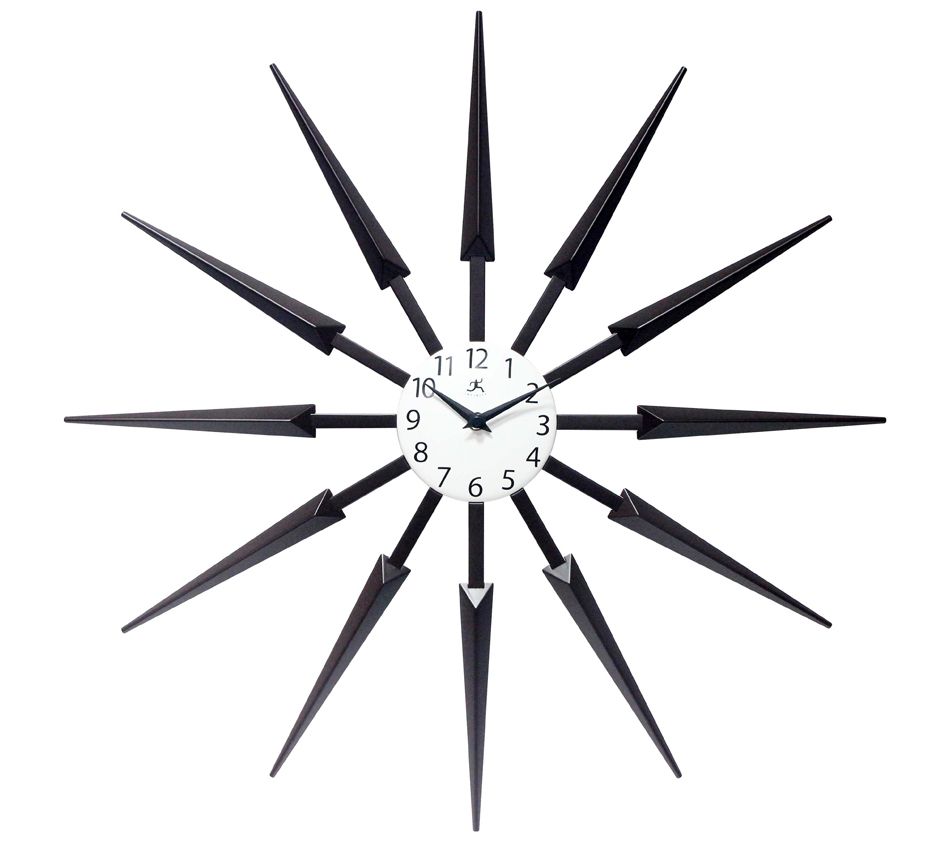 Infinity Instruments Celeste 24" Starburst Modern Clock
