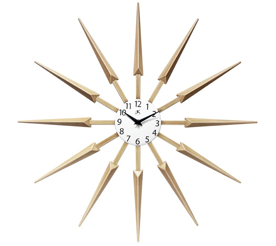 Infinity Instruments Celeste 24" Starburst Modern Clock