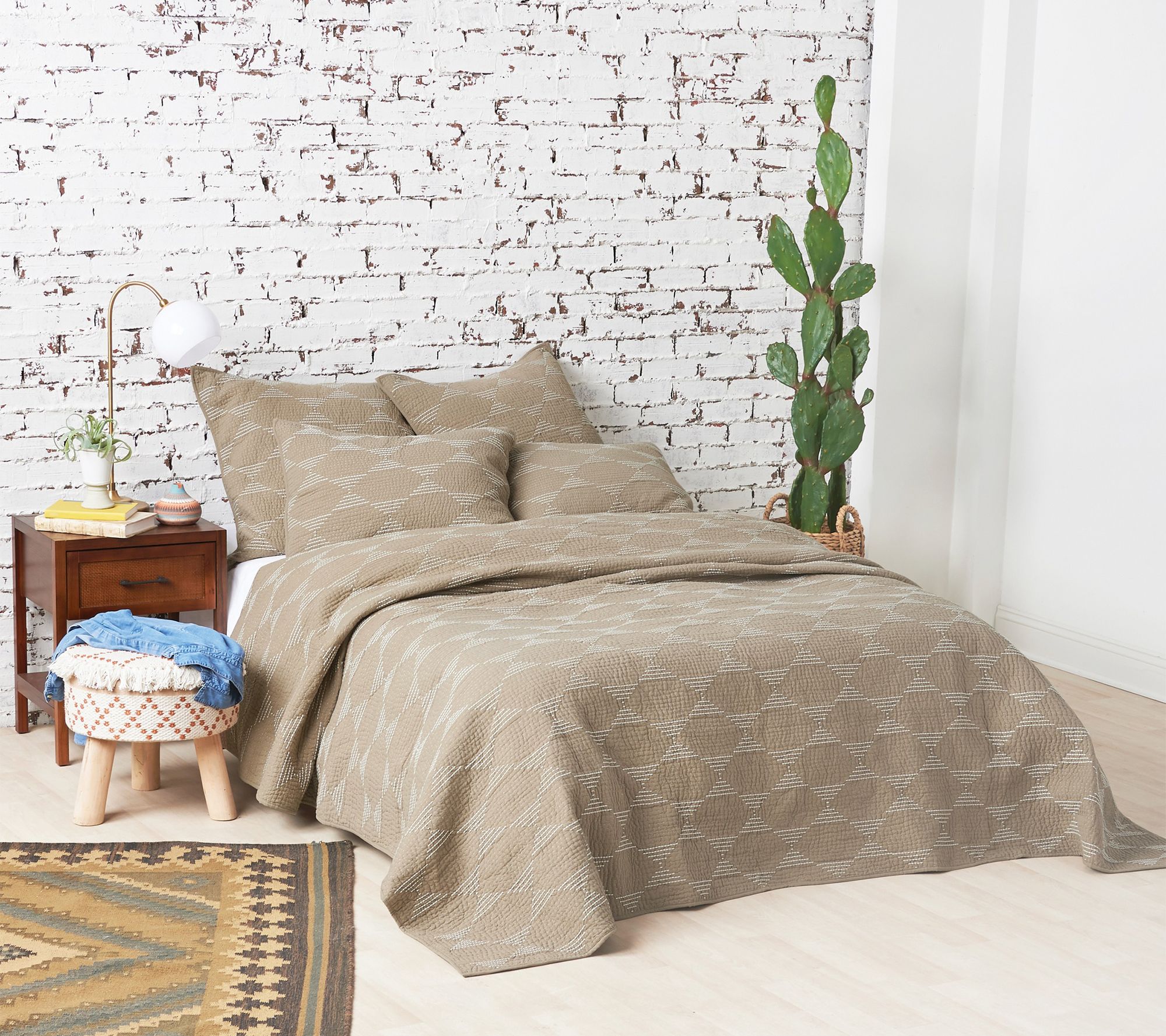 Saunders King Quilt by C&F Home
