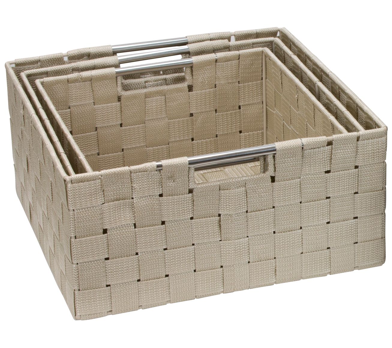 Sorbus Weave 3-Piece Basket Set
