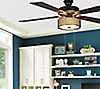 River of Goods 52"W Bronze Waved LED Ceiling Fan, 1 of 7