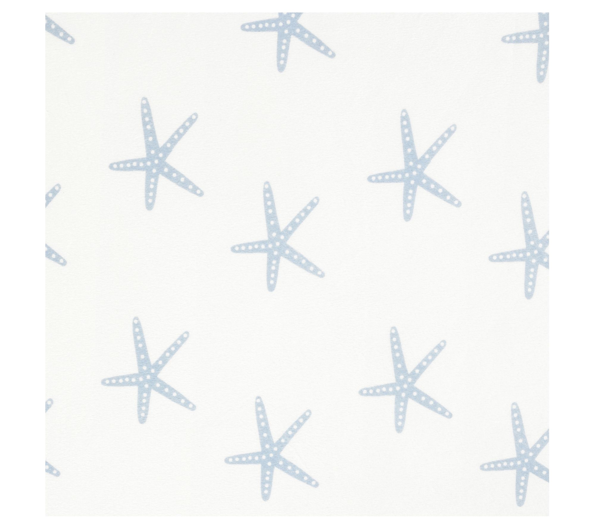 Narwhal Starfish Stars Allover Fitted Crib Sheet by Lush Deco