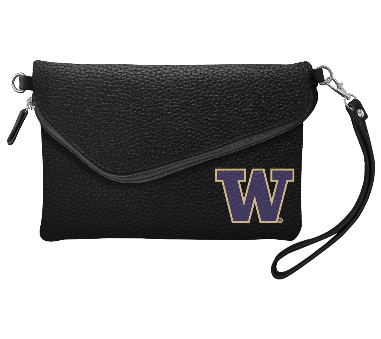 Littlearth NCAA Fold Over Crossbody Pebble Purse