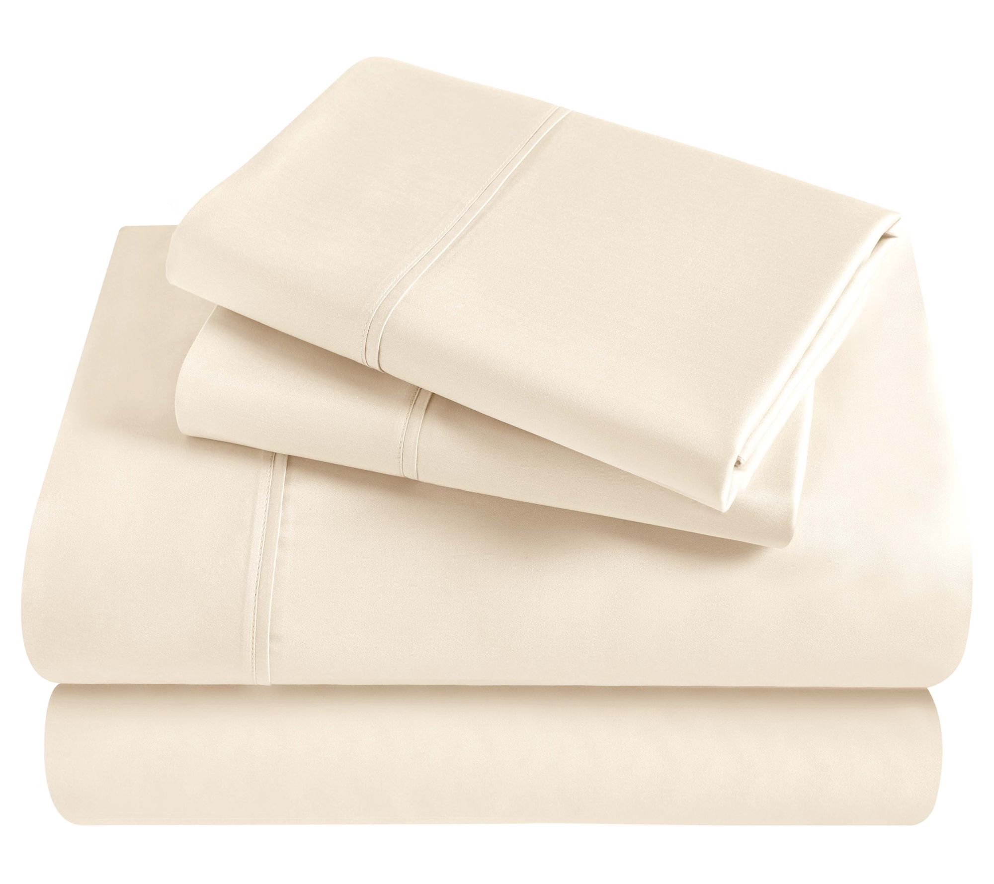 Superior Striped Egyptian Cotton Deep Pocket Sh eet Set, King
