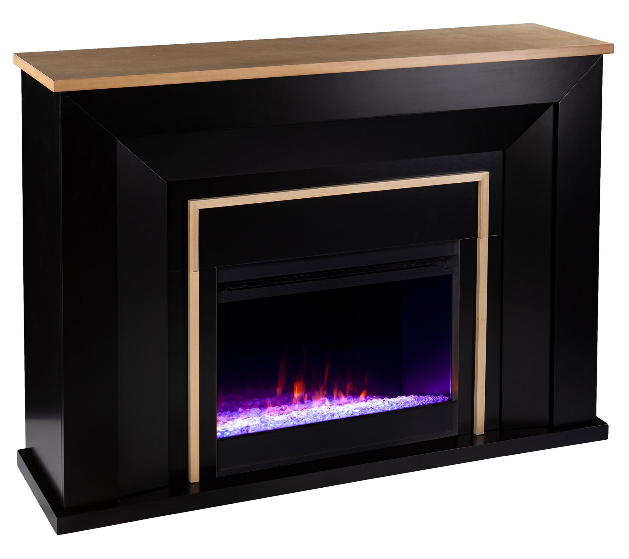 SEI Furniture Cardington Color Changing Firepla ce