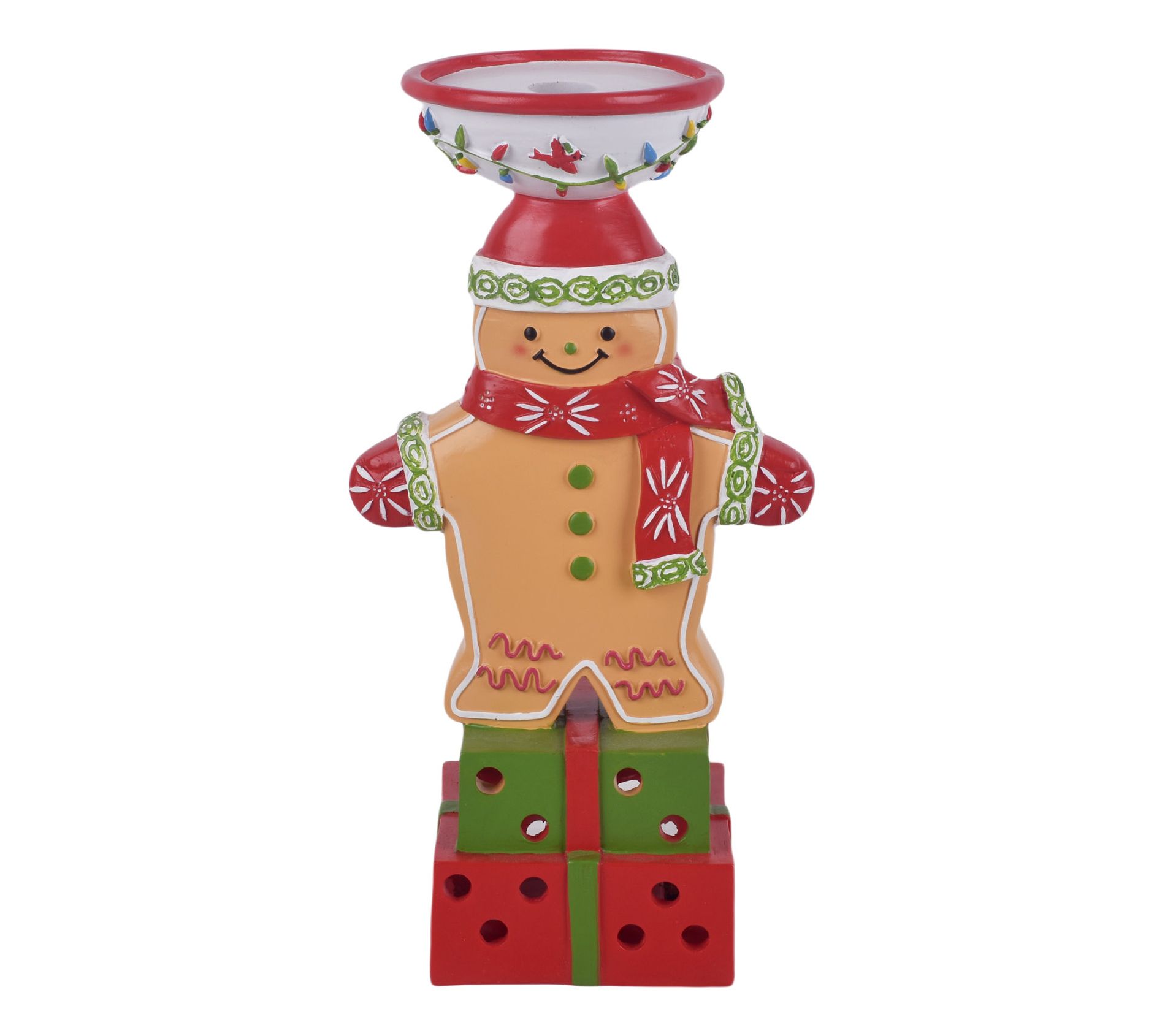 Temp-tations 12" Illuminated Resin Character Candle Holder
