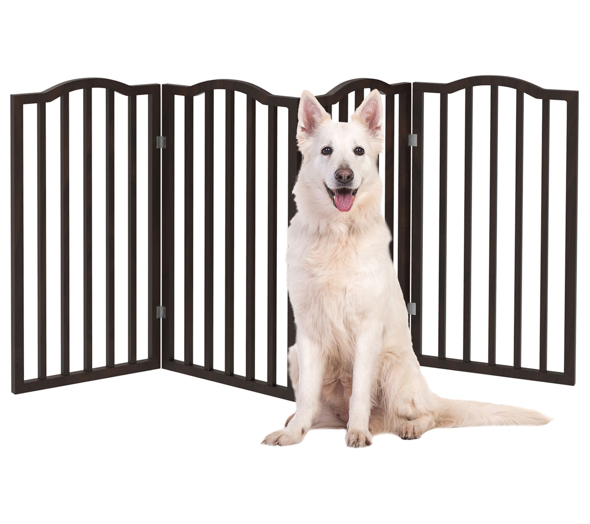 Petmaker Pet Gate 4-Panel 72" Indoor Foldable Fence