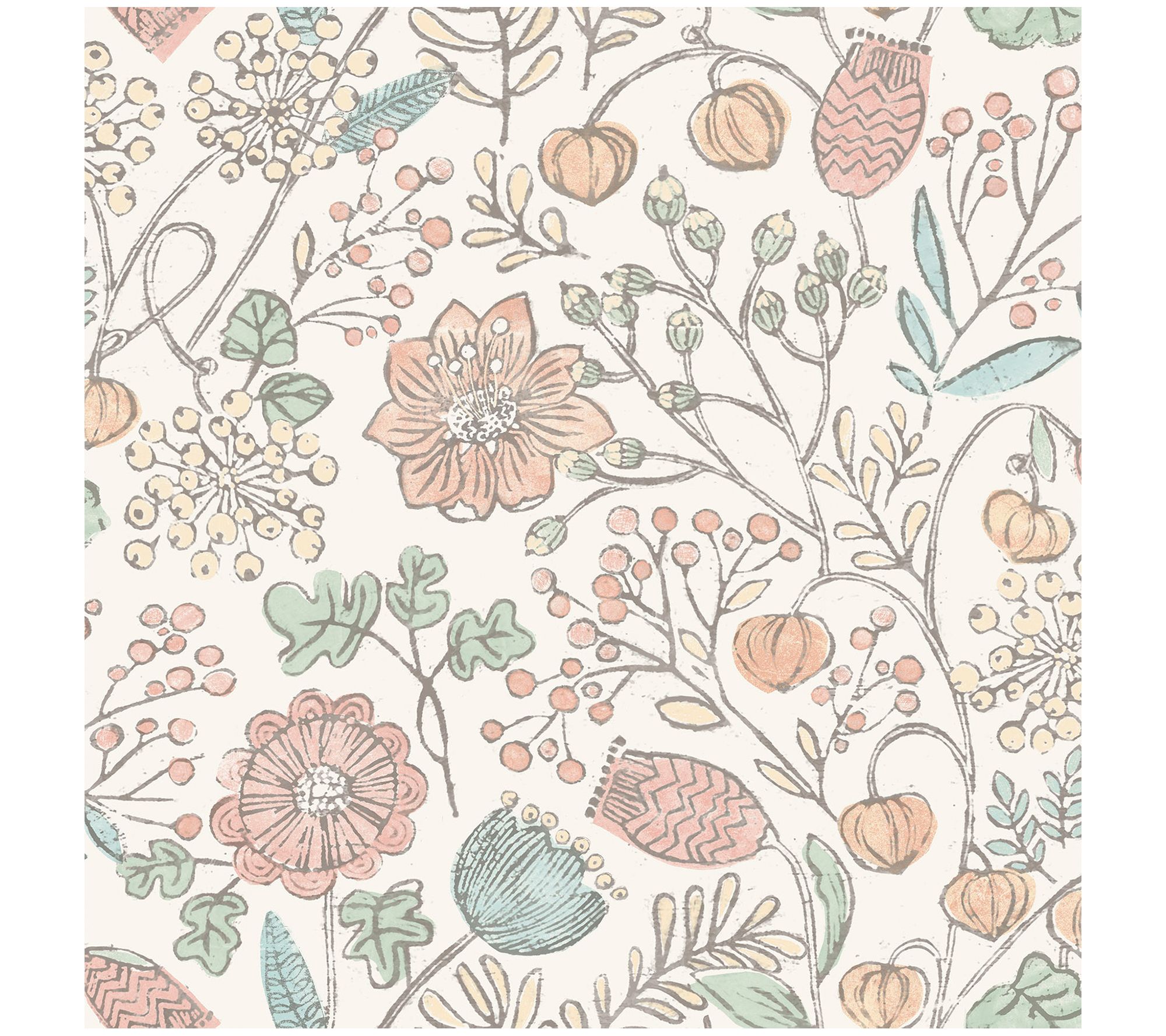 NuWallpaper Southern Trail Pastel Peel and Stick Wallpaper