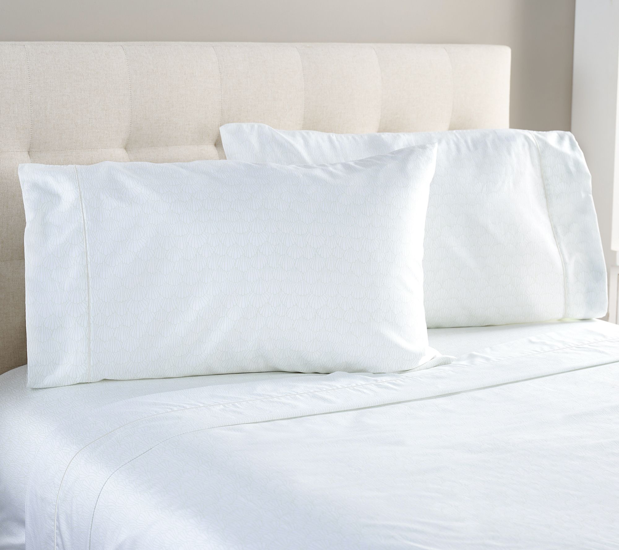 Northern Nights Set of 2 500TC Egyptian Cotton Pillowcases