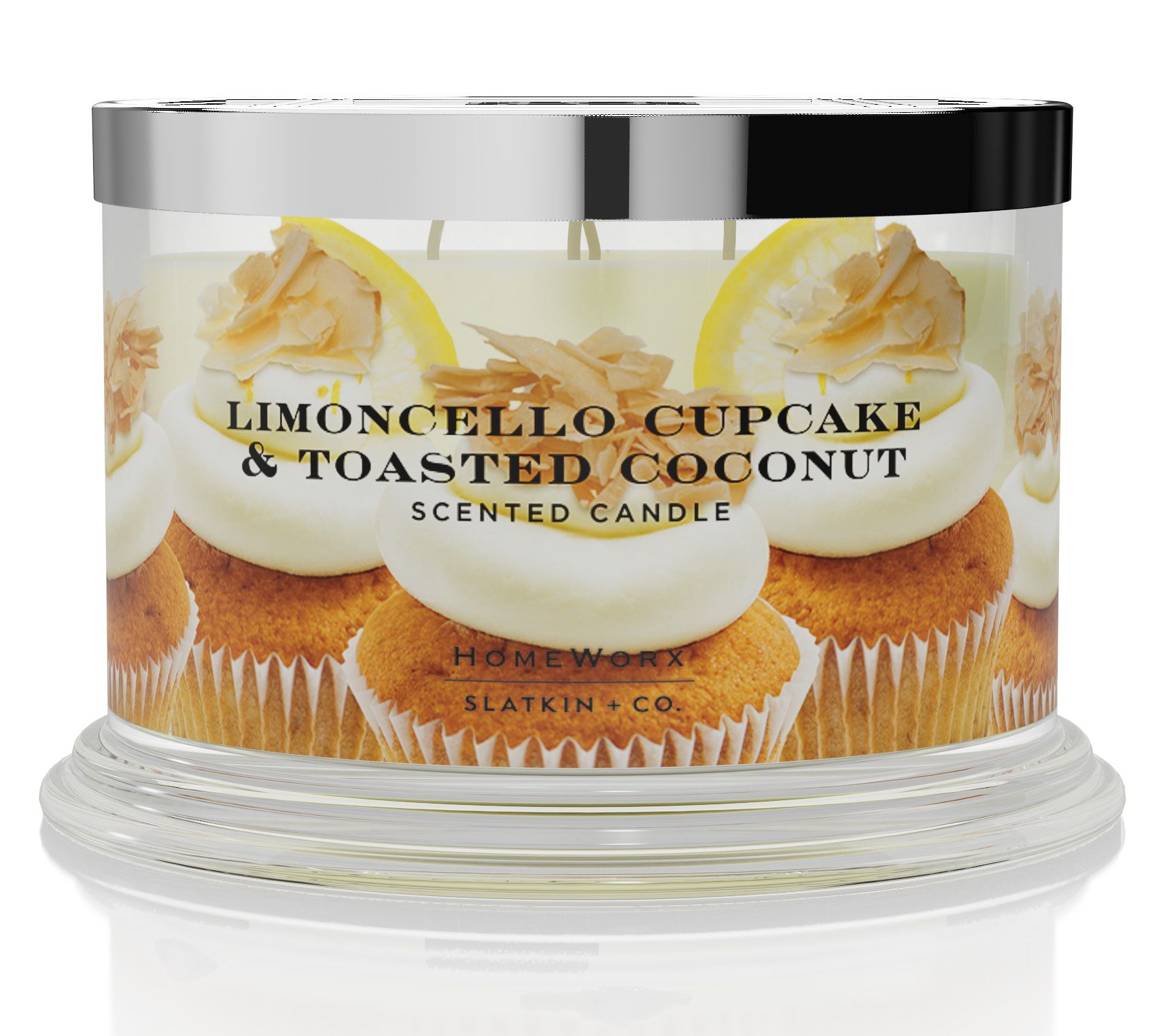 HomeWorx by Slatkin + Co. 18oz Limoncello Flanker Candle