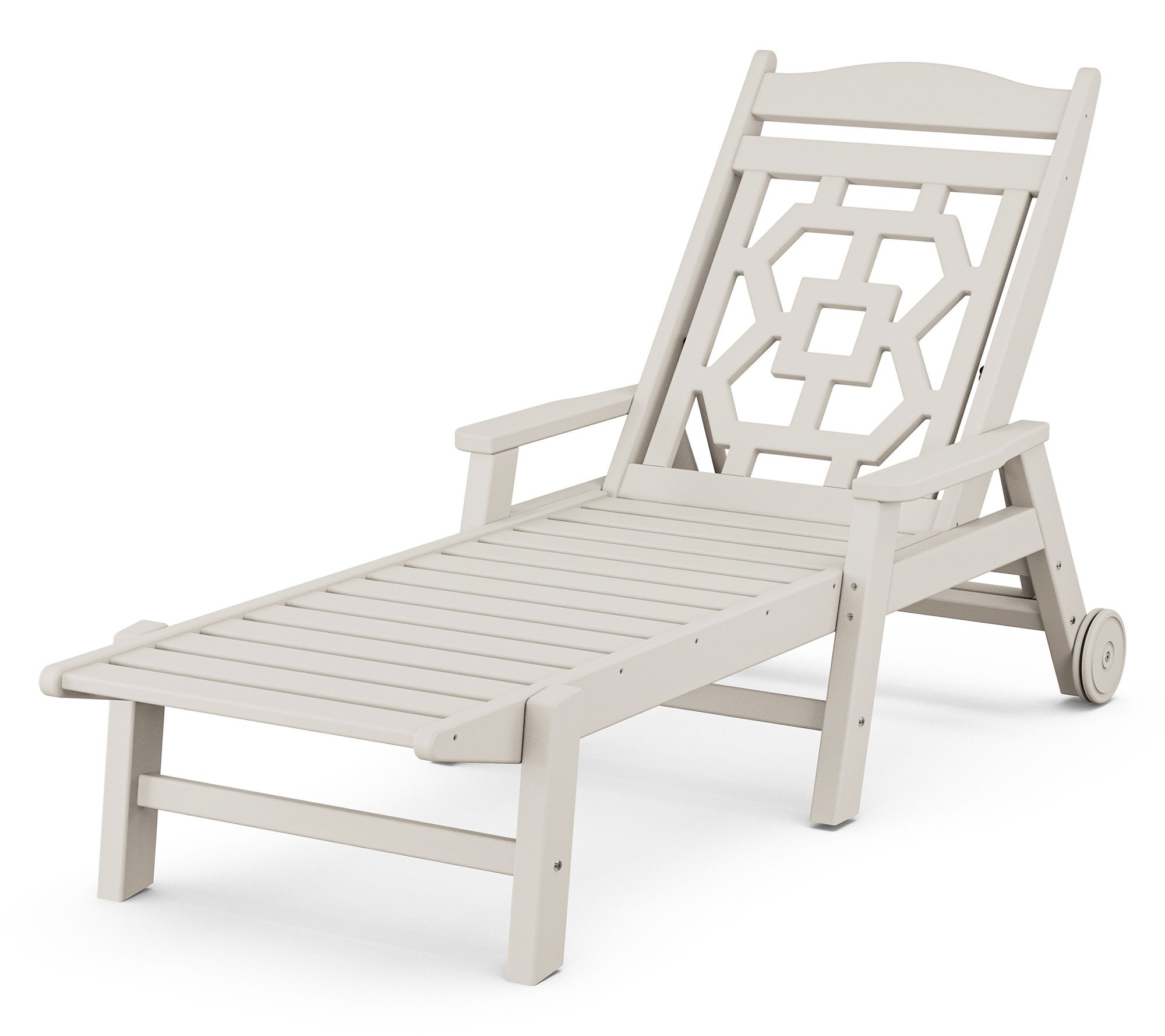 Martha Stewart by POLYWOOD Chinoiserie Chaise Lunge