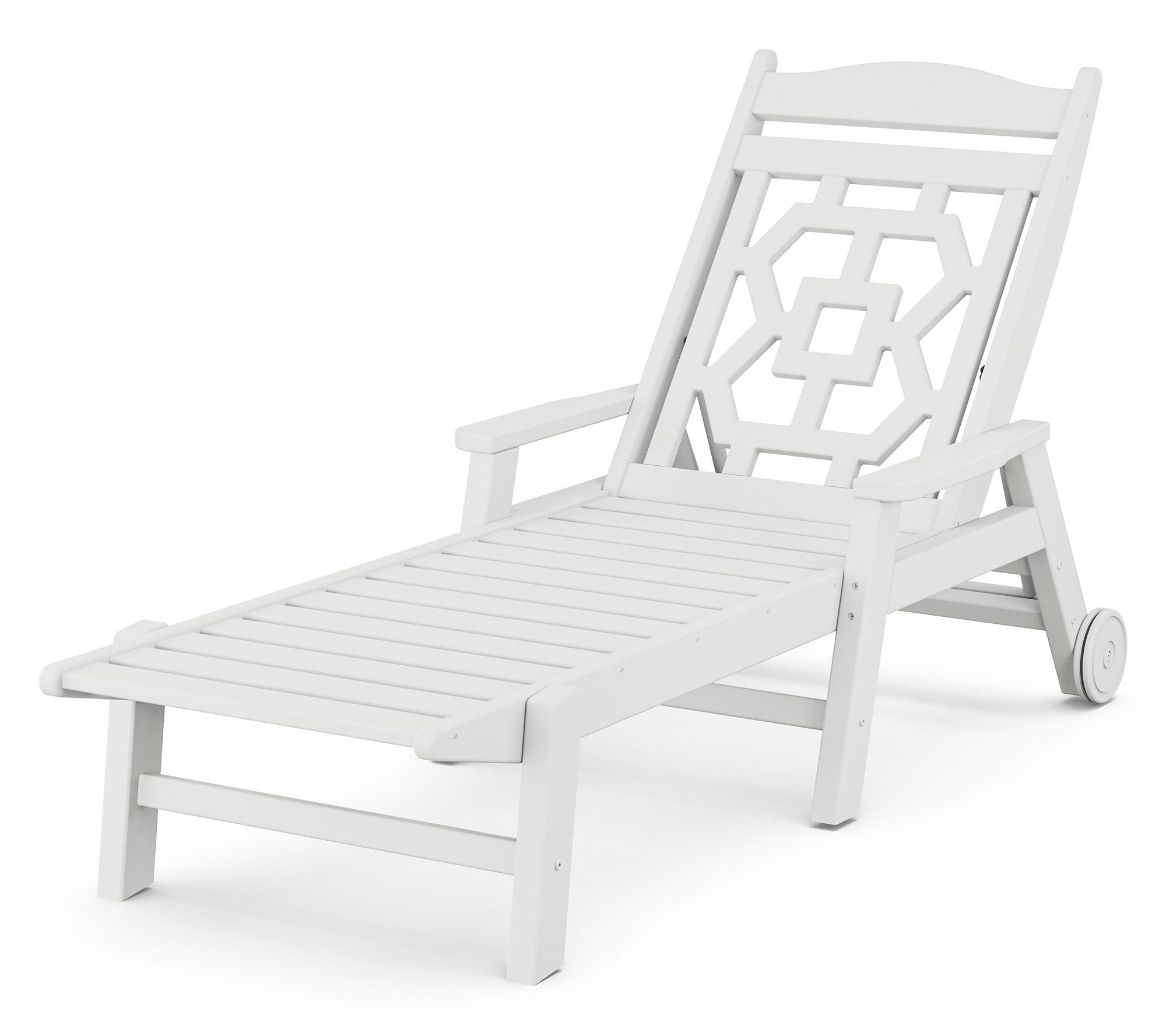 Martha Stewart by POLYWOOD Chinoiserie Chaise Lunge