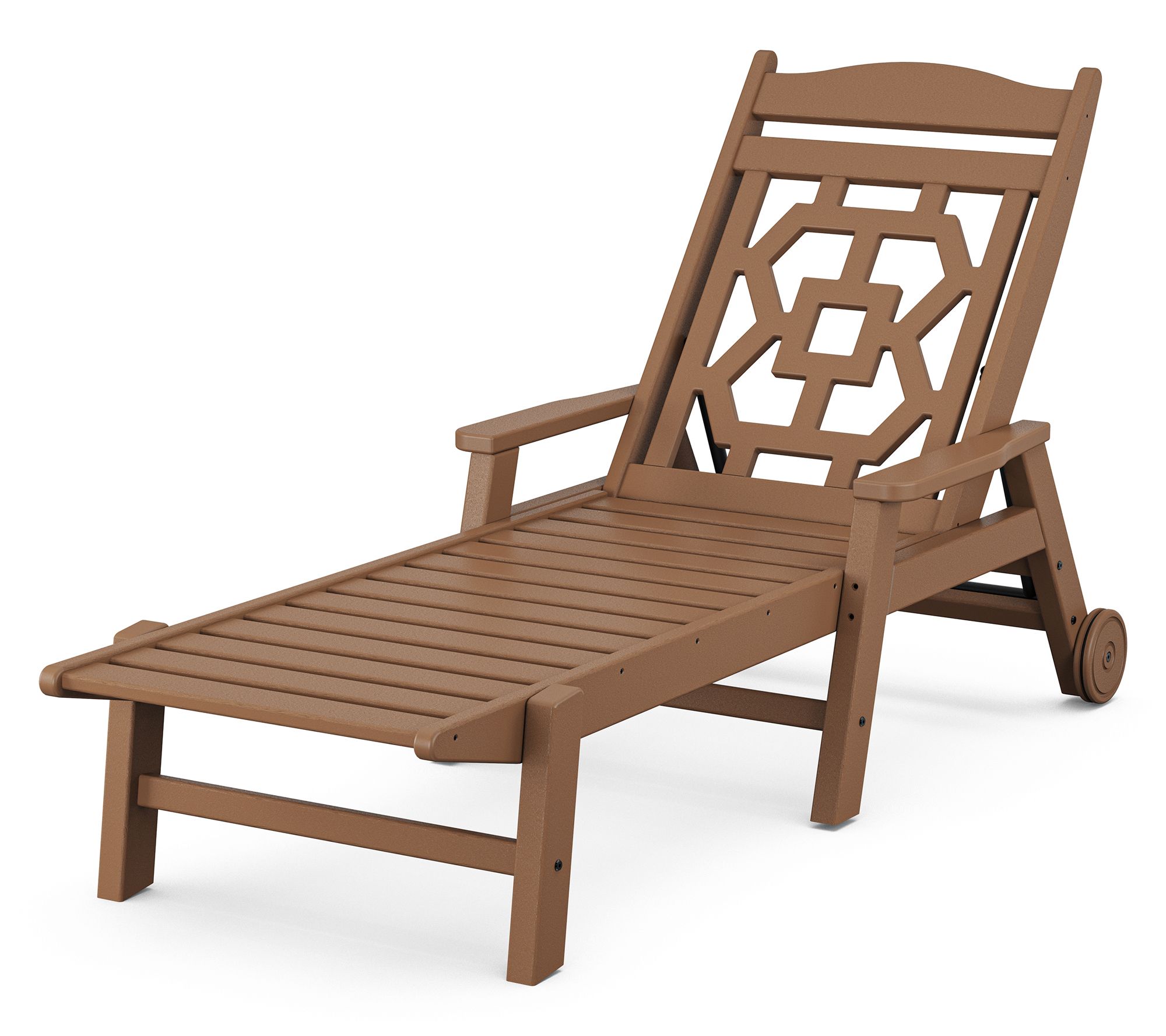 Martha Stewart by POLYWOOD Chinoiserie Chaise Lunge