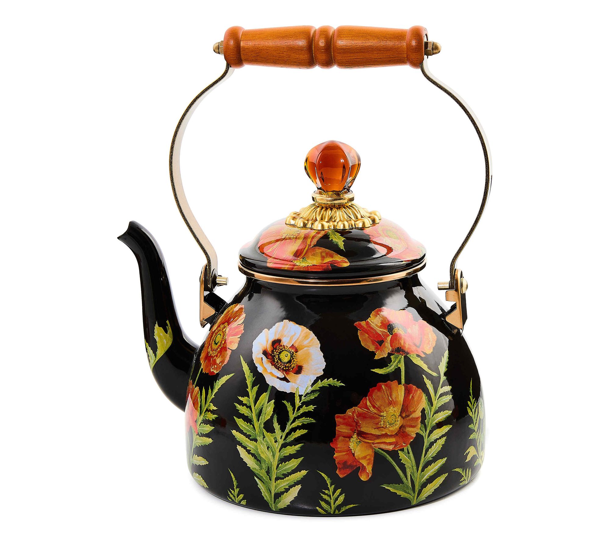 MacKenzie- Childs Poppy Tea Kettle Collective