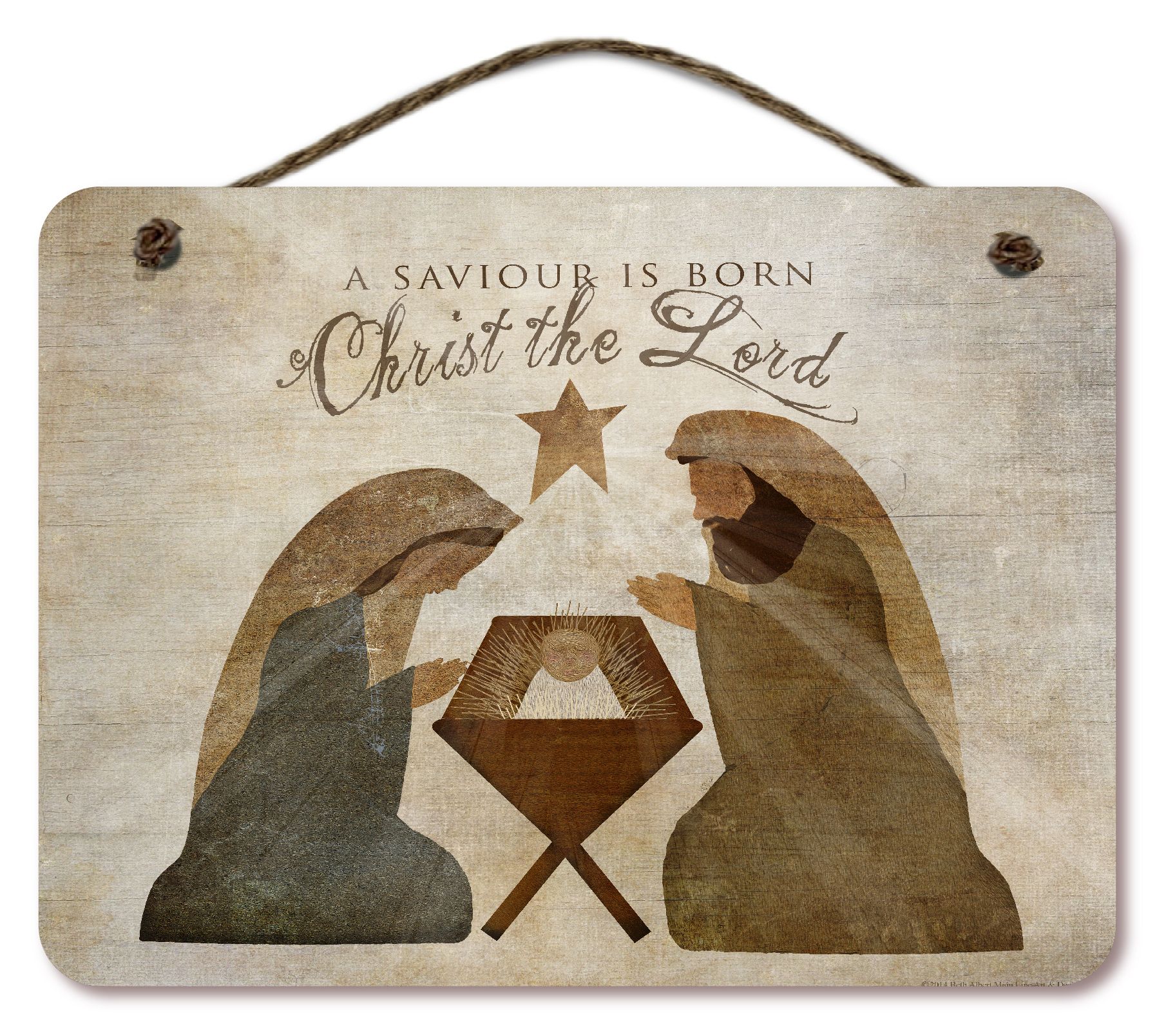 Courtside Market Christ the Lord 16x12 HangingArtboard