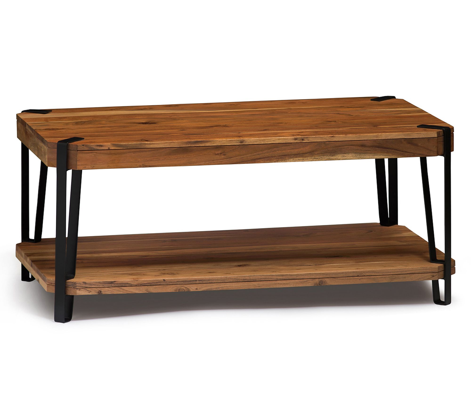 Alaterre Furniture Ryegate Natural Live Edge LgCoffee Table